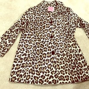 💸⬇️ Kate Spade leopard print trench. NWT